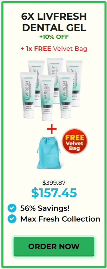 LivFresh Gel Toothpaste 13